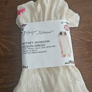 NWT Betsey Johnson XL Sequin Dress